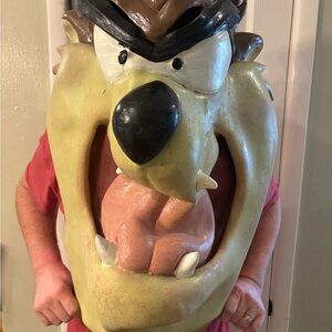 Vintage Tasmanian Devil Costume Head